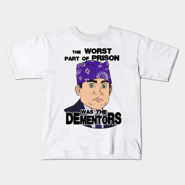 Prison Mike Kids T-Shirt by kdigart 